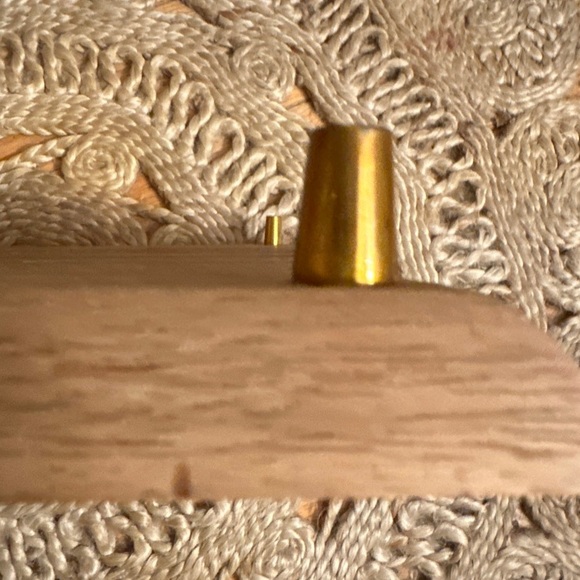 Georges Briard Woodland Starburst Charcuterie Wood and Tile Cheese Board - Picture 5 of 10